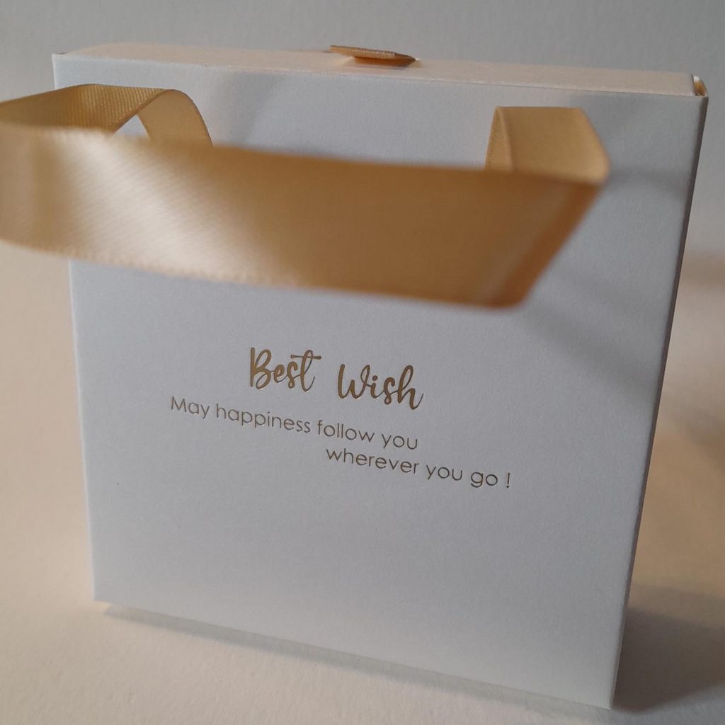 Ohrstecker Silber eckig Porzellan Krakelee rund