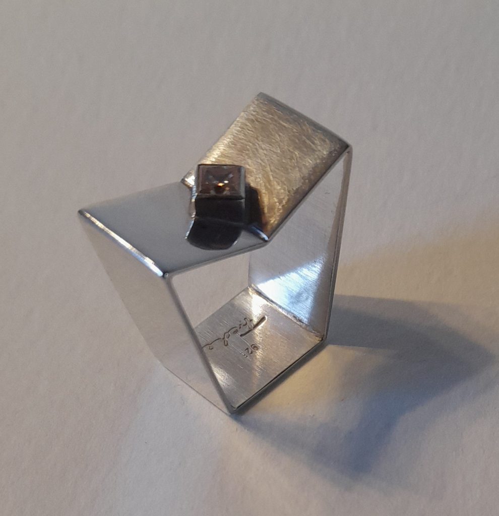 Ring Schmetterling Zirkon