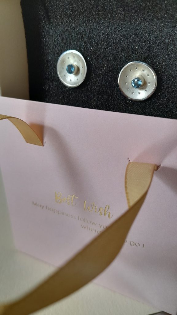 Ohrstecker_Silber_Topas Rund