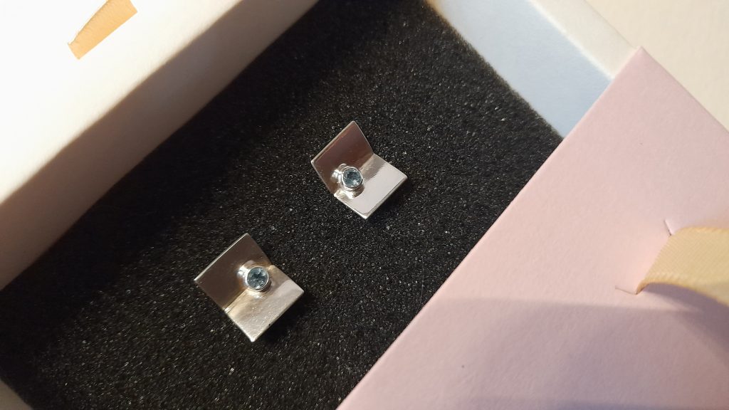 Ohrstecker Topas Kaleidoskop