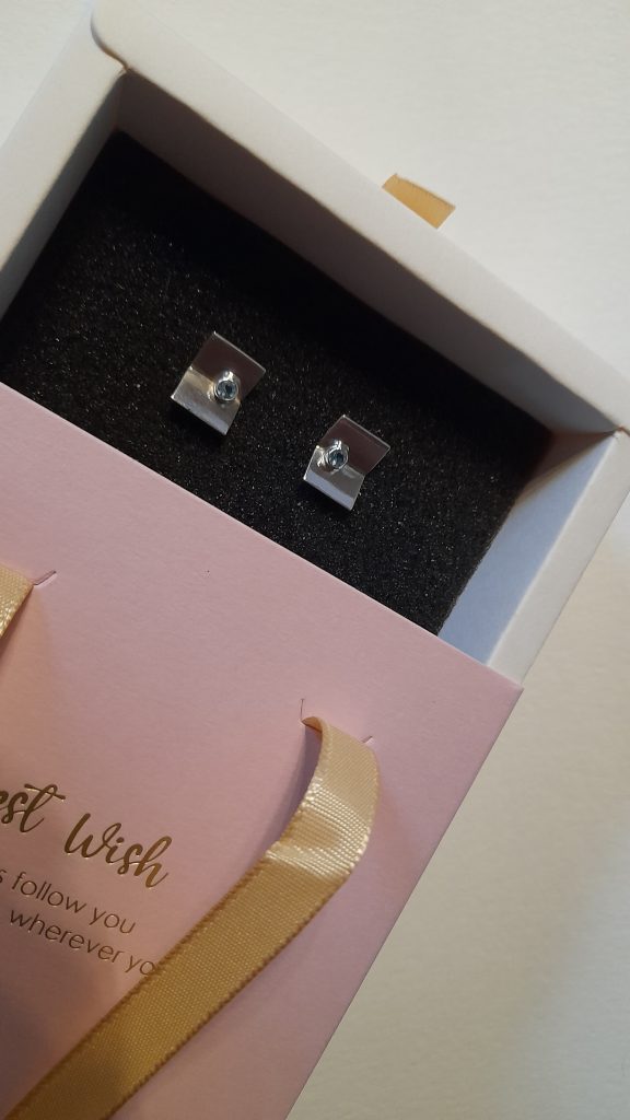 Ohrstecker Topas Kaleidoskop