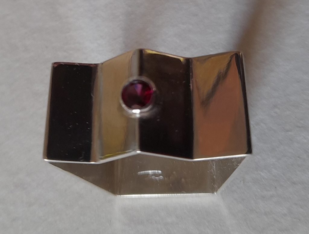 Ring Krone Rodolith Rund